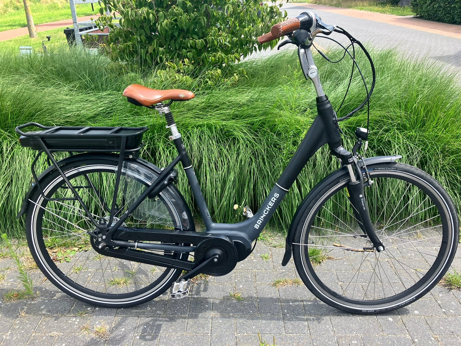 Brinckers Bretagne, elektrische fiets, middenmotor, 53 tot 56 cm, Versnellingen, Zo goed als nieuw, Ophalen