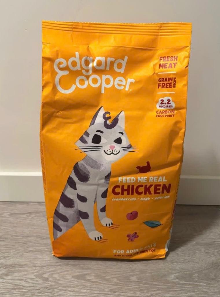 Edgard & Cooper kattenbrokjes kip 4kg (nieuw), Dieren en Toebehoren, Dierenvoeding, Ophalen, Kat