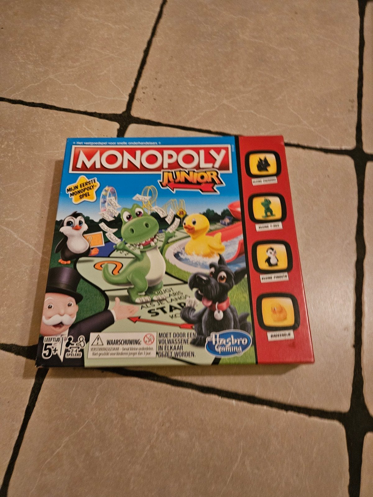 monopoly junior, Ophalen of Verzenden