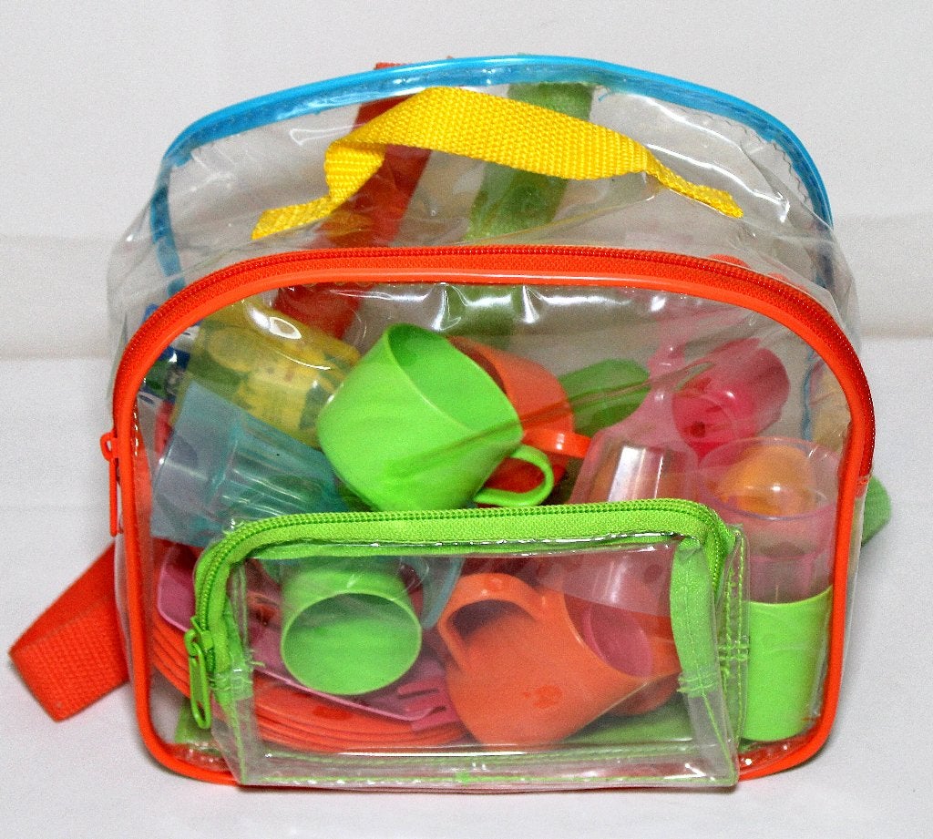 kleurrijk kinderservies, Kinderen en Baby's, Speelgoed | Overig, Ophalen of Verzenden, Gebruikt, Jongen of Meisje