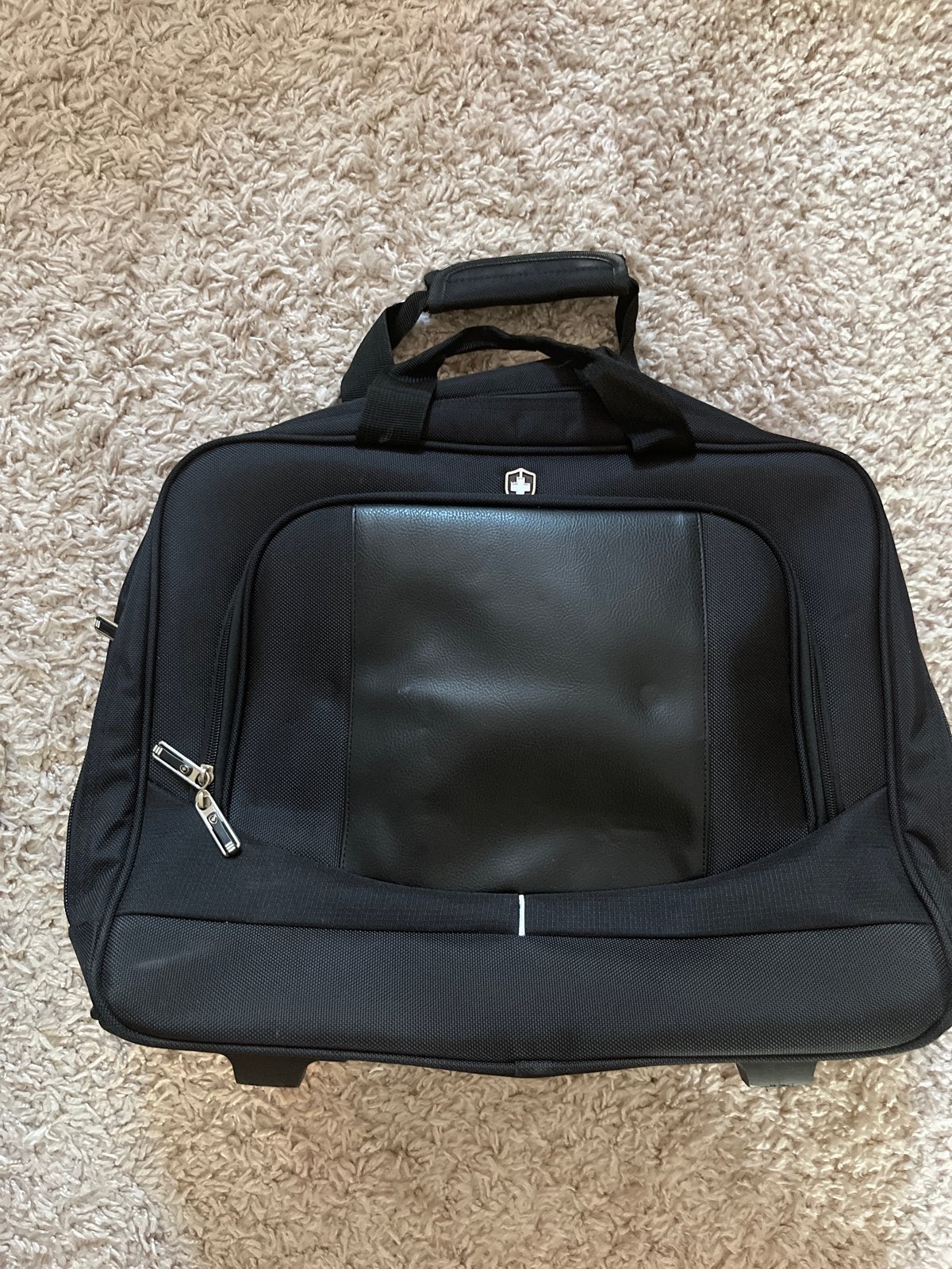 Swiss Peak Laptoptas op Wieltjes - Zwart, 40 tot 60 cm, Gebruikt, 20 tot 30 cm, Zwart