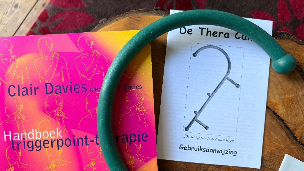 Handboek triggerpoints met Thera Cane, Ophalen of Verzenden, Zo goed als nieuw, Overige typen