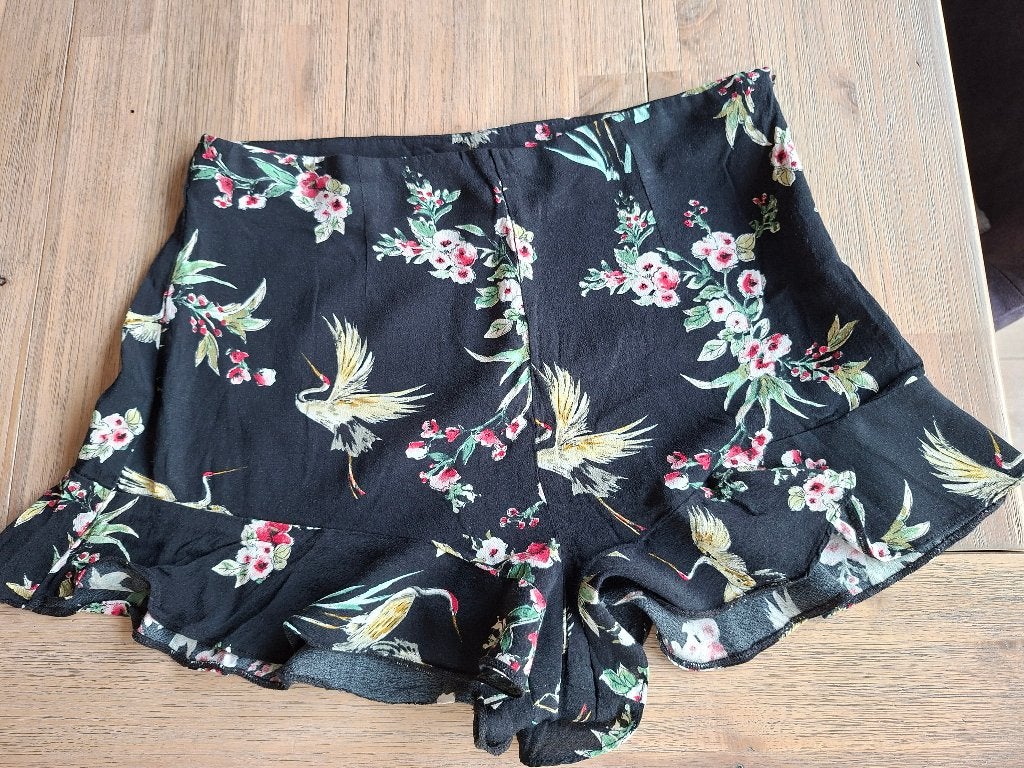 Broek/rok. Zara Basic. Mt M. Rits in de zijnaad. Zwart., Kleding | Dames, Maat 38/40 (M), Ophalen of Verzenden, Zo goed als nieuw