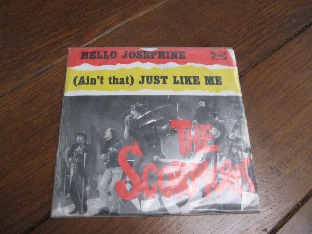60s the scorpions, Cd's en Dvd's, Vinyl Singles, Gebruikt, 7 inch, Single, Ophalen of Verzenden
