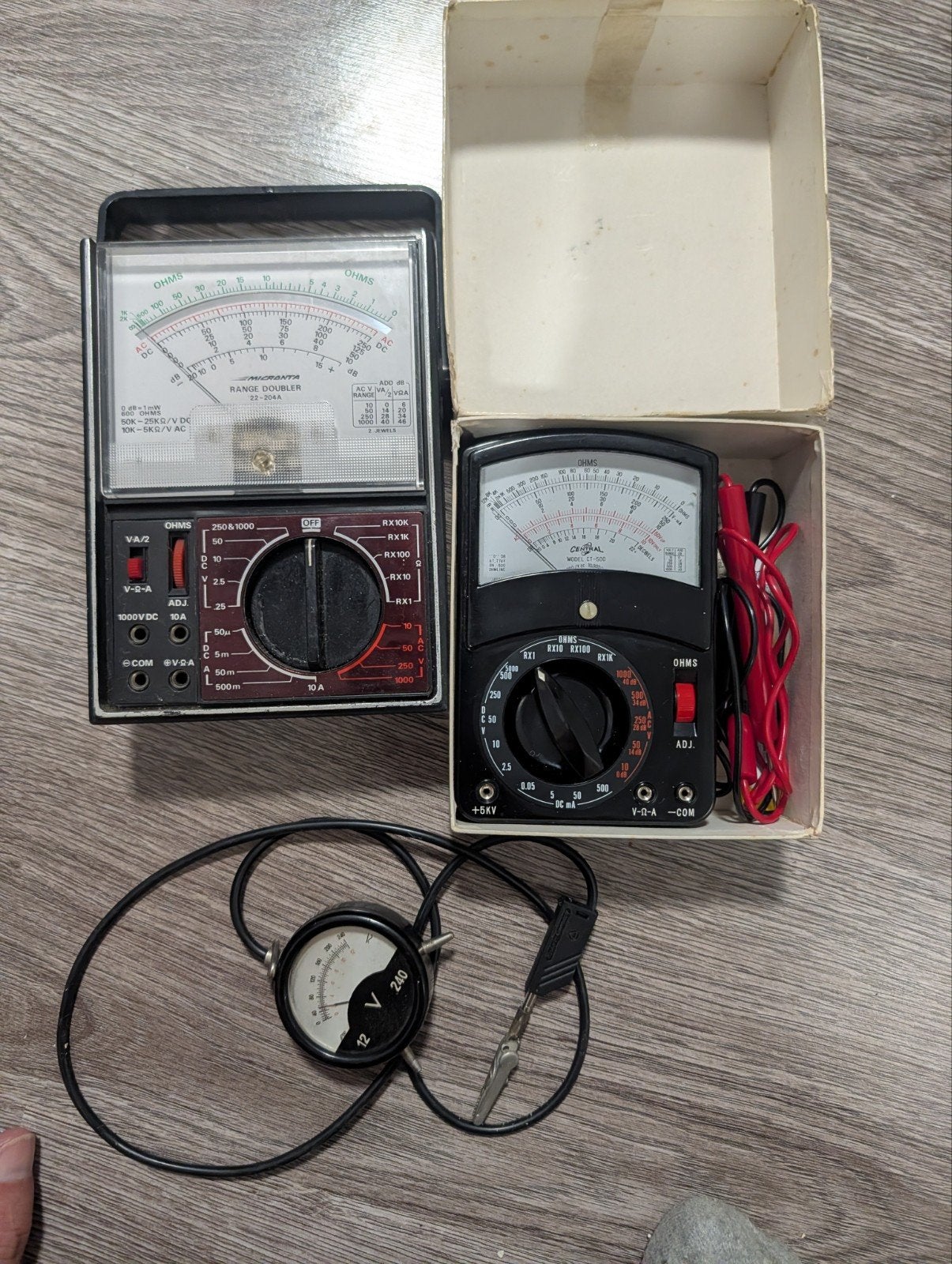 Vintage Multi en Voltmeters, Ophalen of Verzenden, Gebruikt, Multimeter