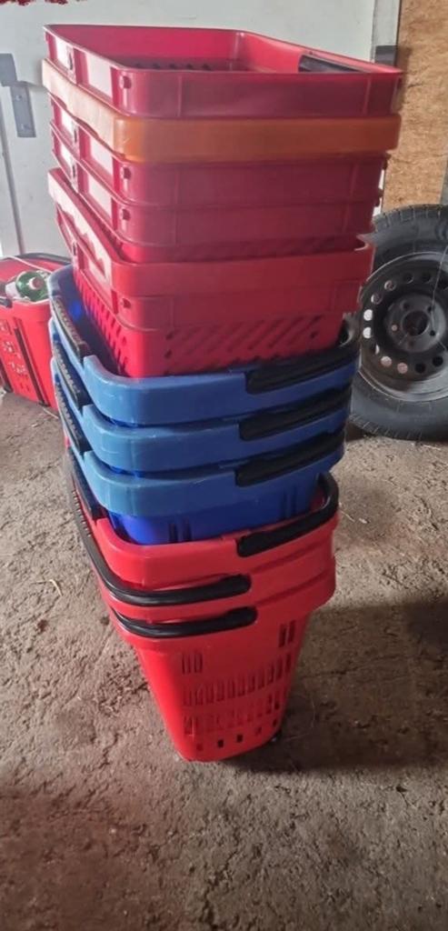 Winkeltrolley's en winkelmandjes, Ophalen, Doos, 100 cm of meer, 60 cm of meer