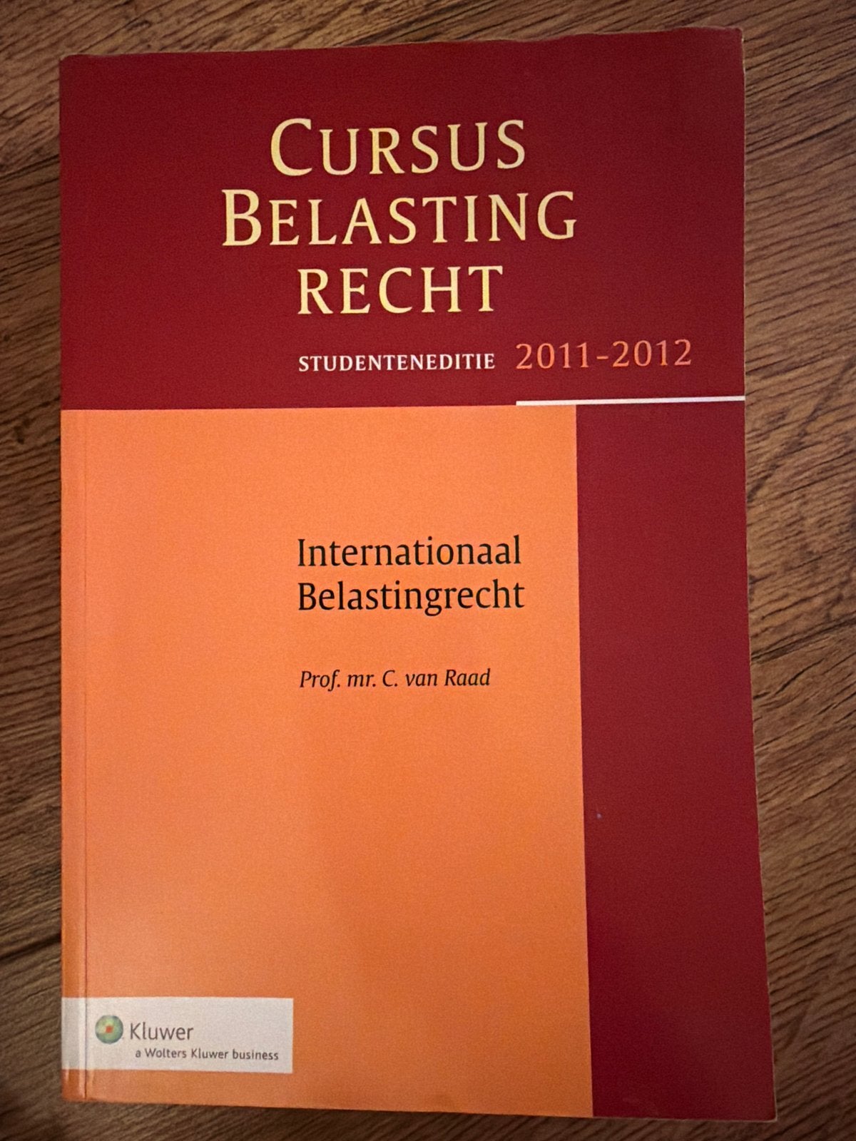 Cursus Belastingrecht: Internationaal Belastingrecht 2011-20, Ophalen, Gamma, Gelezen, WO