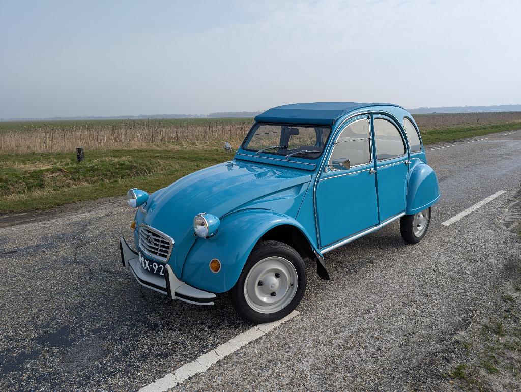 Citroën 2CV 1976 602cc, Auto's, Stof, 602 cc, 2CV, Blauw