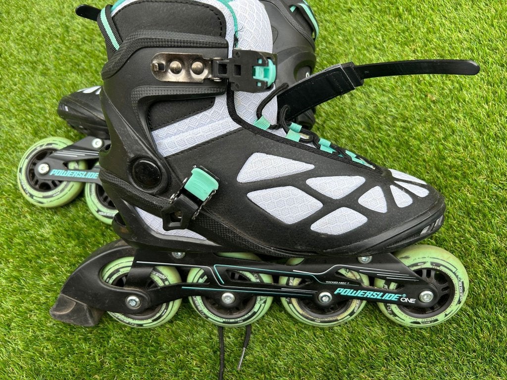 Powerslide One skates, Sport en Fitness, Skeelers, Ophalen, Gebruikt, Dames, Inline skates 4 wielen