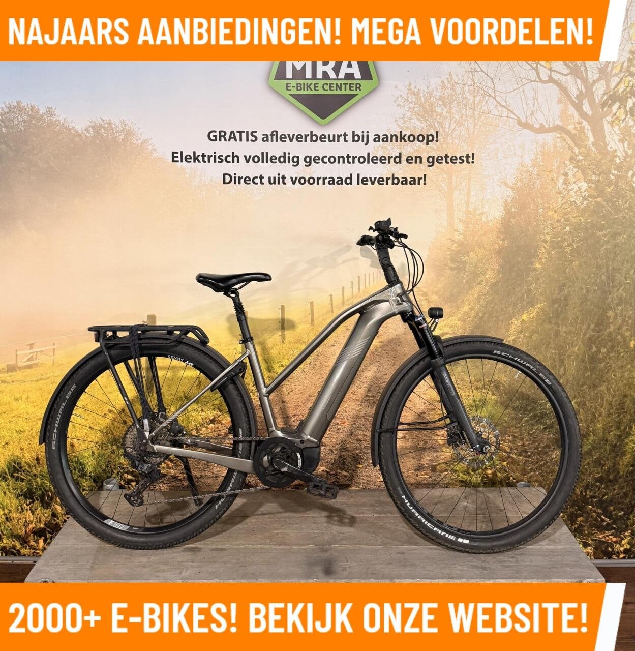 Cannondale Tesoro Elektrische fiets met BOSCH midden motor!, 55 tot 59 cm, Zo goed als nieuw, 50 km per accu of meer, Overige merken