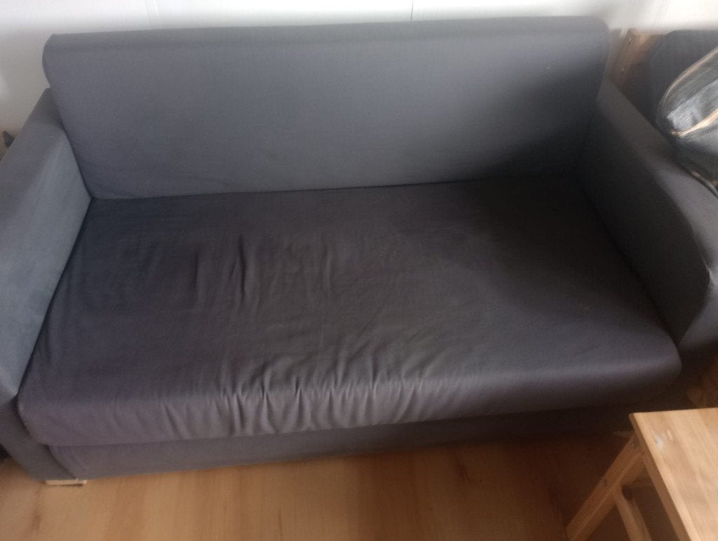 Slaapbank IKEA, Ophalen, Gebruikt, Tweepersoons, 140 cm
