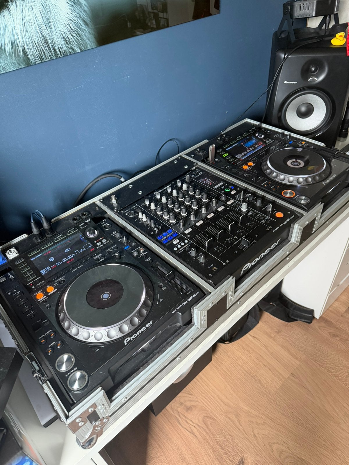 2x Pioneer CDJ-2000 Nexus + DJM-900 Nexus Custom Flightcase, Muziek en Instrumenten, Dj-sets en Draaitafels, Ophalen, Pioneer