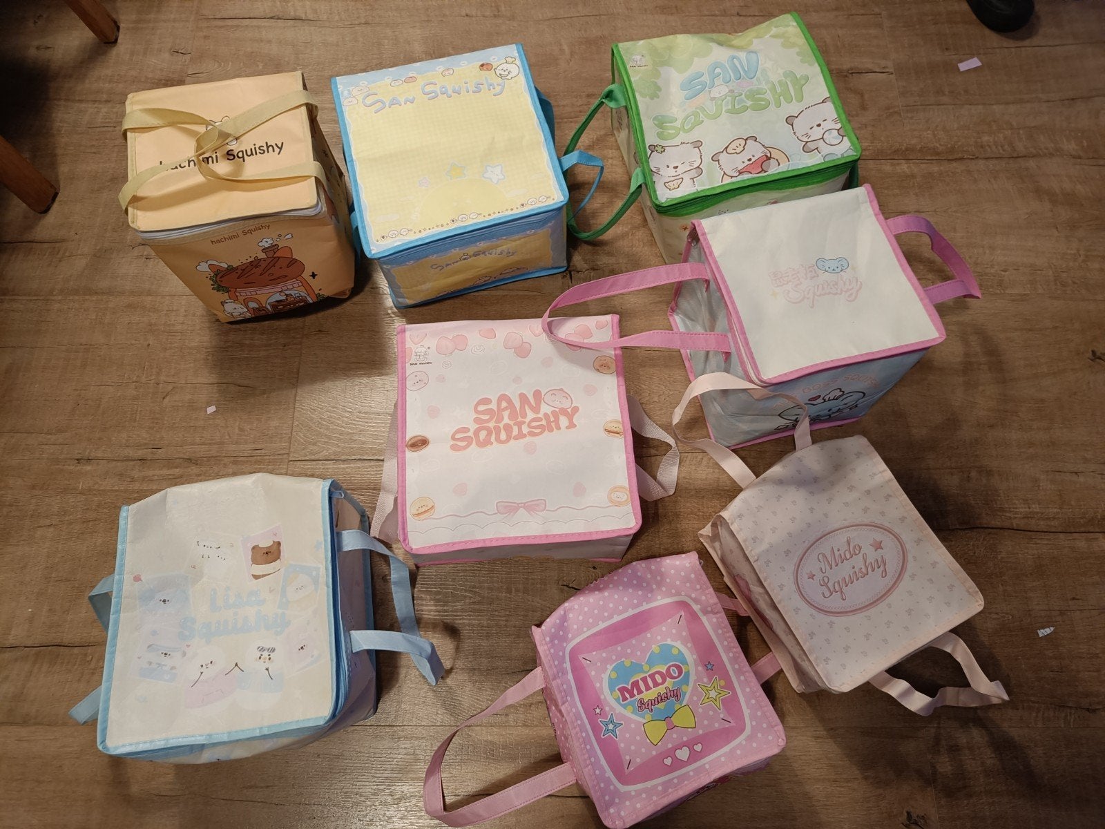 Grote verzameling squishy tassen - diverse kleuren en maten, Ophalen of Verzenden, Overige kleuren