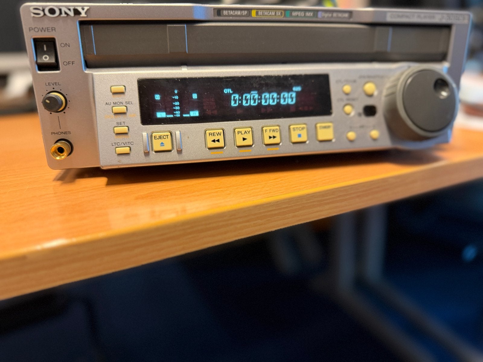 Sony J-30SDI Compact Player - Betacam/MPEG IMX, Ophalen of Verzenden, Gebruikt, Overige typen