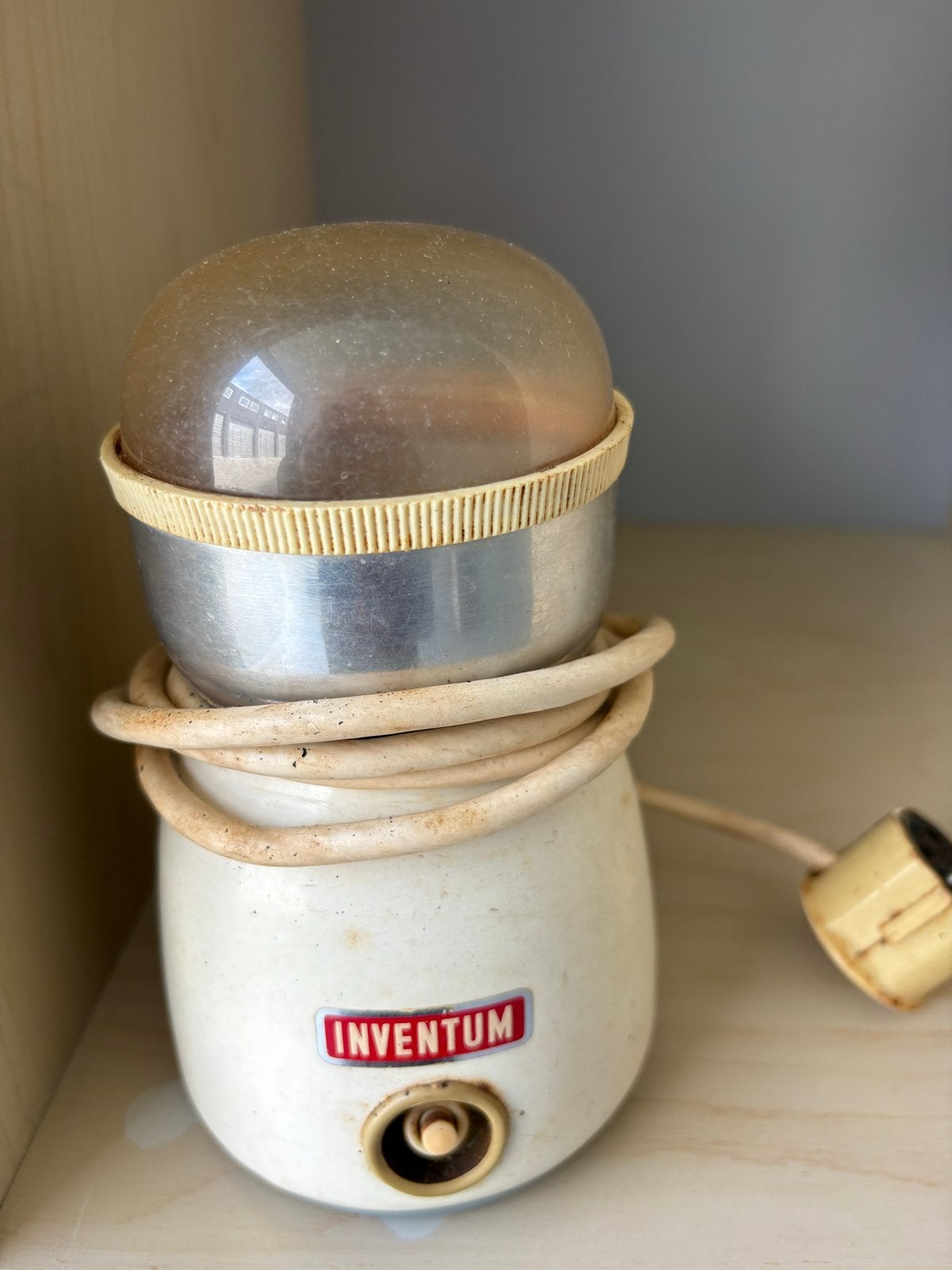 Vintage Inventum koffiemolen - Decoratief item, Minder dan 1 liter, Ophalen of Verzenden, Gebruikt, 1 snelheid