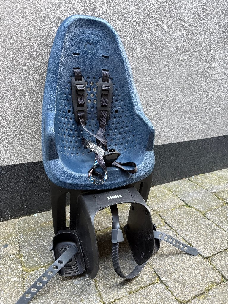 Thule Yepp 2 maxi blauw, Achterzitje, Yepp, Ophalen of Verzenden, 9 t/m 36 kg