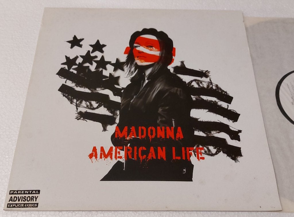 Madonna VINYL 12 INCH American Life Die Another Day, Cd's en Dvd's, Vinyl | Pop, Zo goed als nieuw, 12 inch, Fotohoes, Verzenden