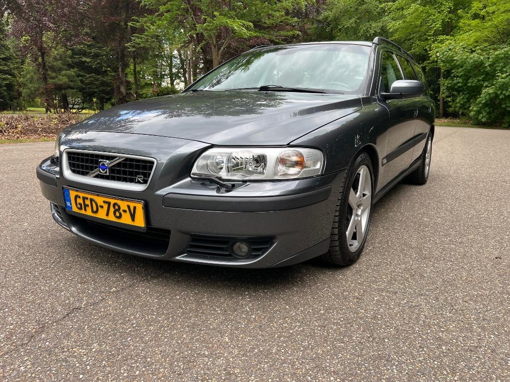 Volvo V70R 2.5T AWD 300PK 2004 Dealer Clima Leder PDC UNIEK, 1800 kg, 2521 cc, Vierwielaandrijving, Euro 4