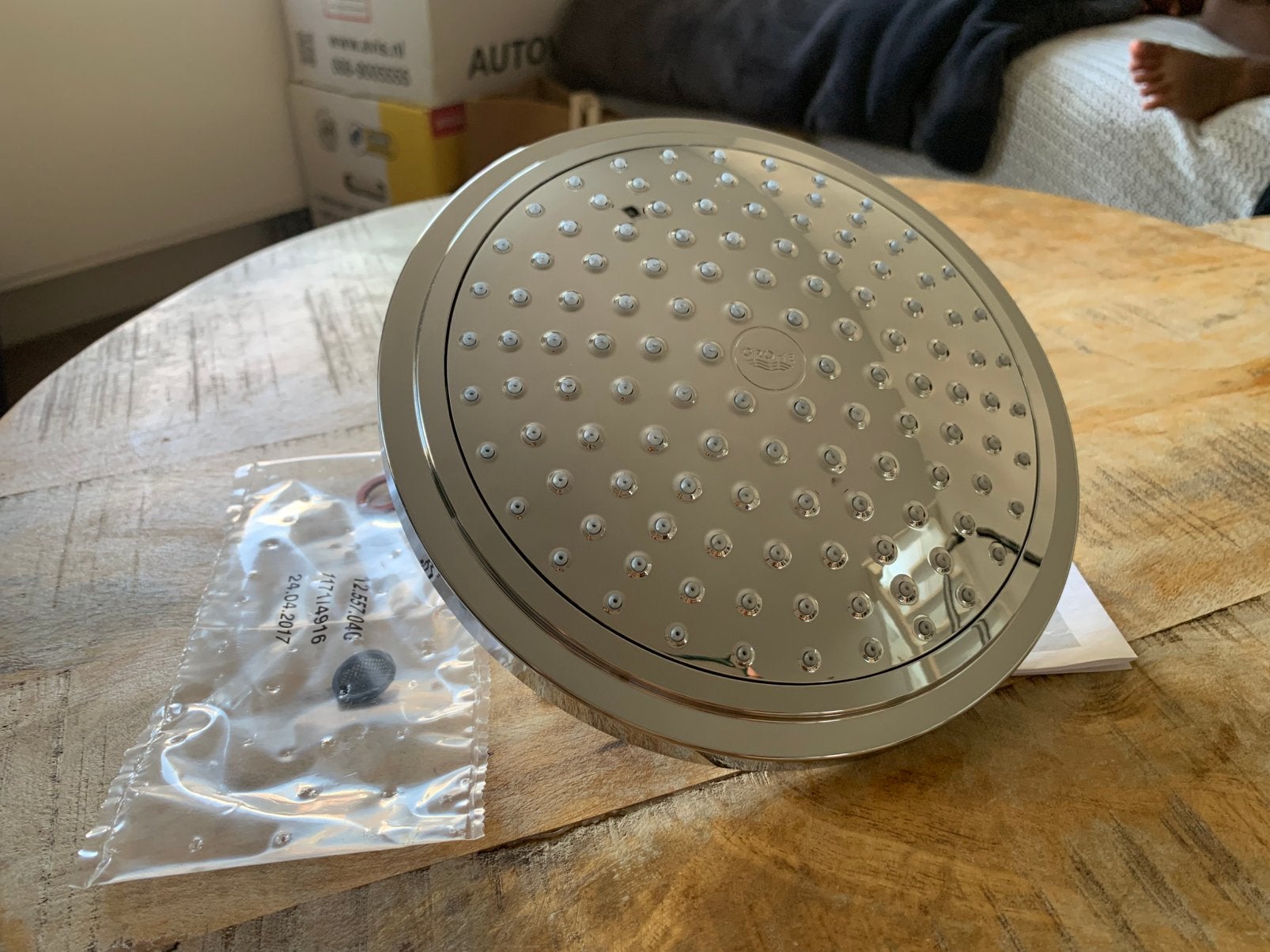 Grohe Douchekop - Nieuw in doos, Doe-het-zelf en Verbouw, Sanitair, Ophalen, Nieuw, Chroom, Douche