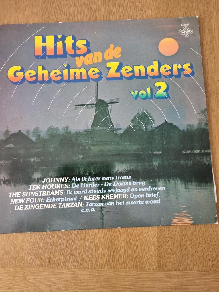Hits van de geheime zender  vinyl lp, Cd's en Dvd's, Ophalen of Verzenden, Gebruikt, 12 inch, Nederlandstalig