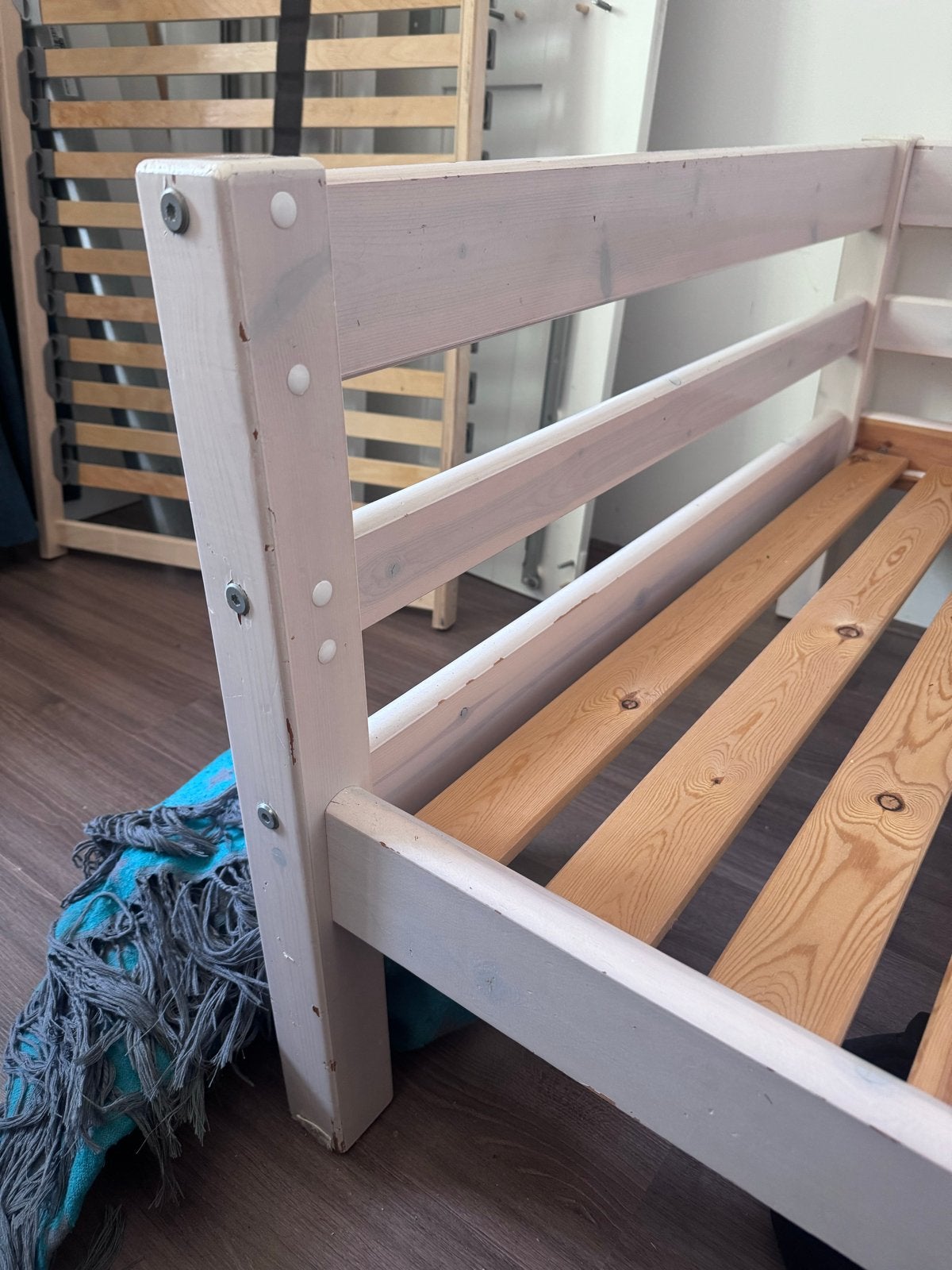 Flexa bed met gebruikerssporen, Ophalen, Gebruikt, 90 cm, Eenpersoons