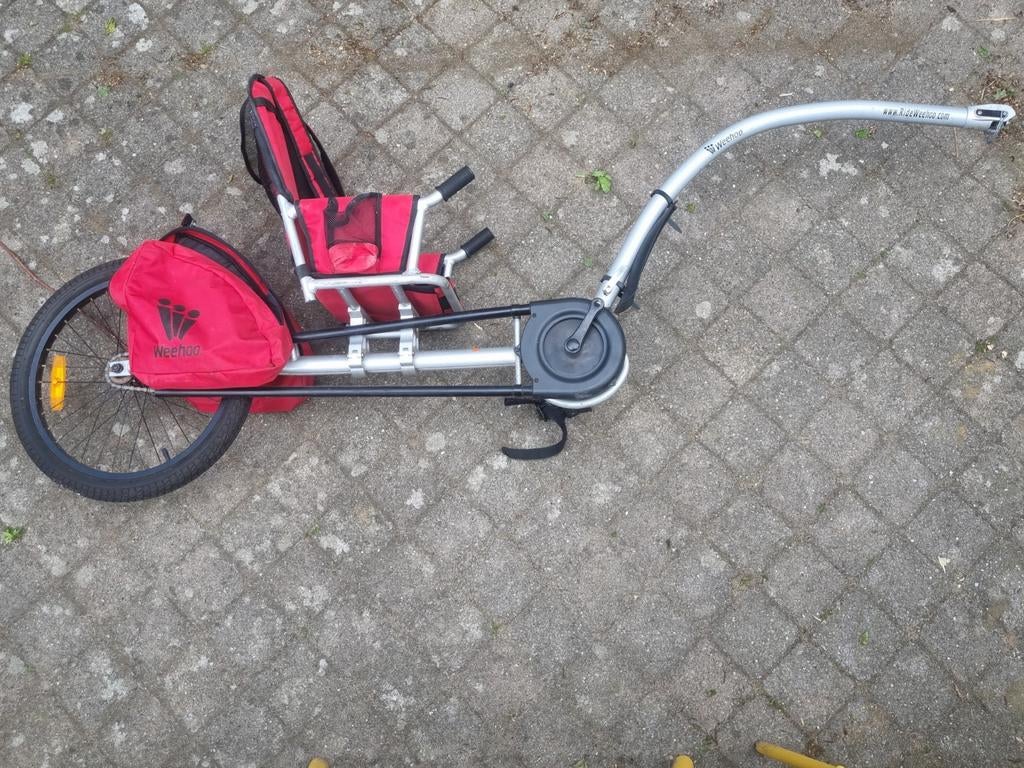 Weehoo aanhangfiets, Fietsen en Brommers, Fietsaccessoires | Aanhangers en Karren, Ophalen, Gebruikt, 20 tot 40 kg, Weehoo