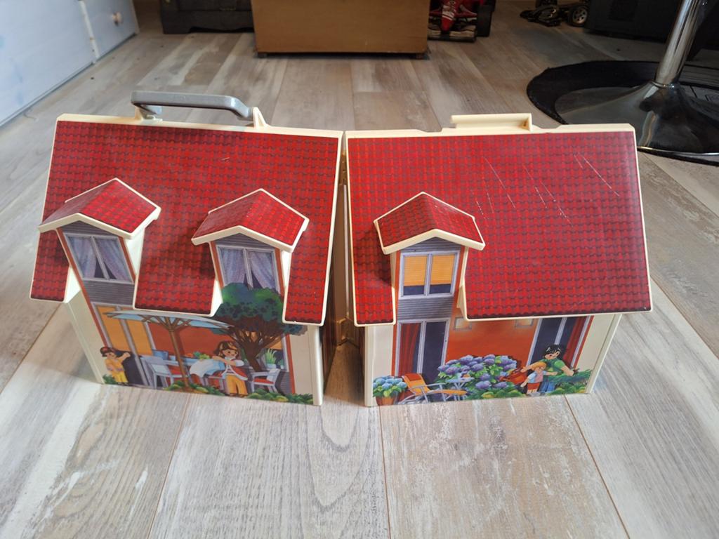 Handig reis playmobil huis, Ophalen of Verzenden