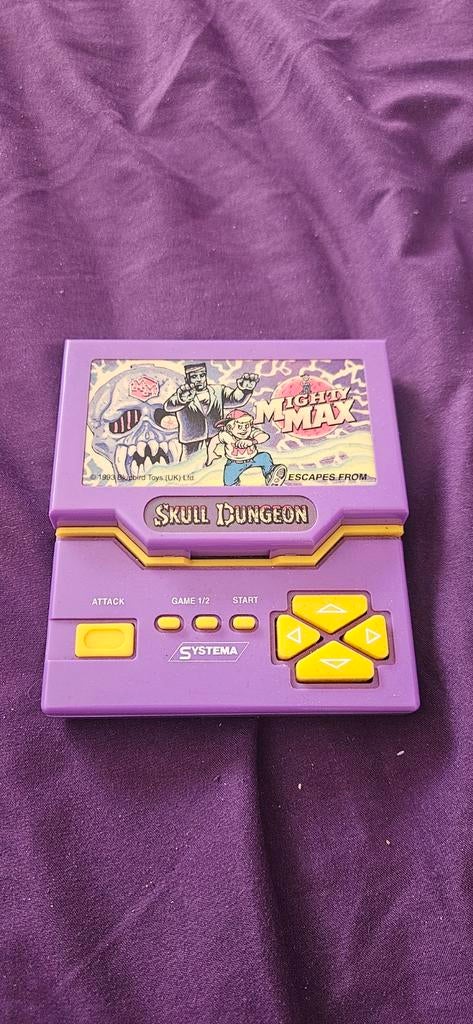Vintage Mighty Max Skull Dungeon Handheld Game, Ophalen of Verzenden, Overige merken, Gebruikt