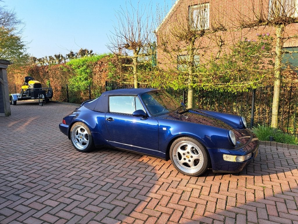 911 TL Cabrio aut. ''Zeldzaam''in de mooiste uitvoering'', Auto's, Automaat, Achterwielaandrijving, Blauw, Leder