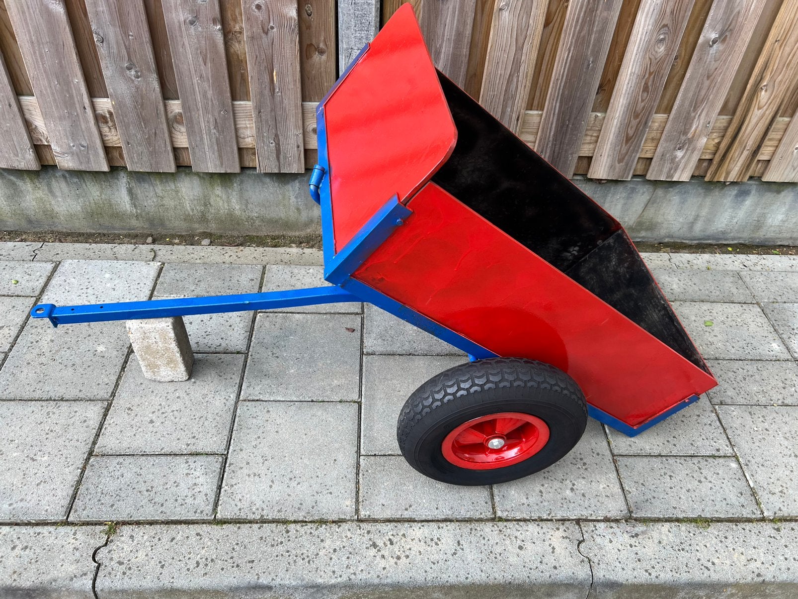 Aanhanger / kar skelter, Ophalen, Zo goed als nieuw, Overige merken, Met kar of aanhanger