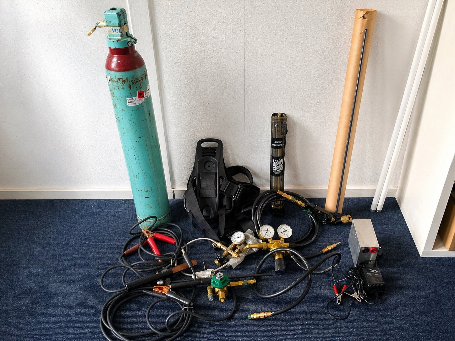 Complete lasapparaat set met toebehoren, Ophalen of Verzenden, Gebruikt, 250 ampère of meer, Overige typen