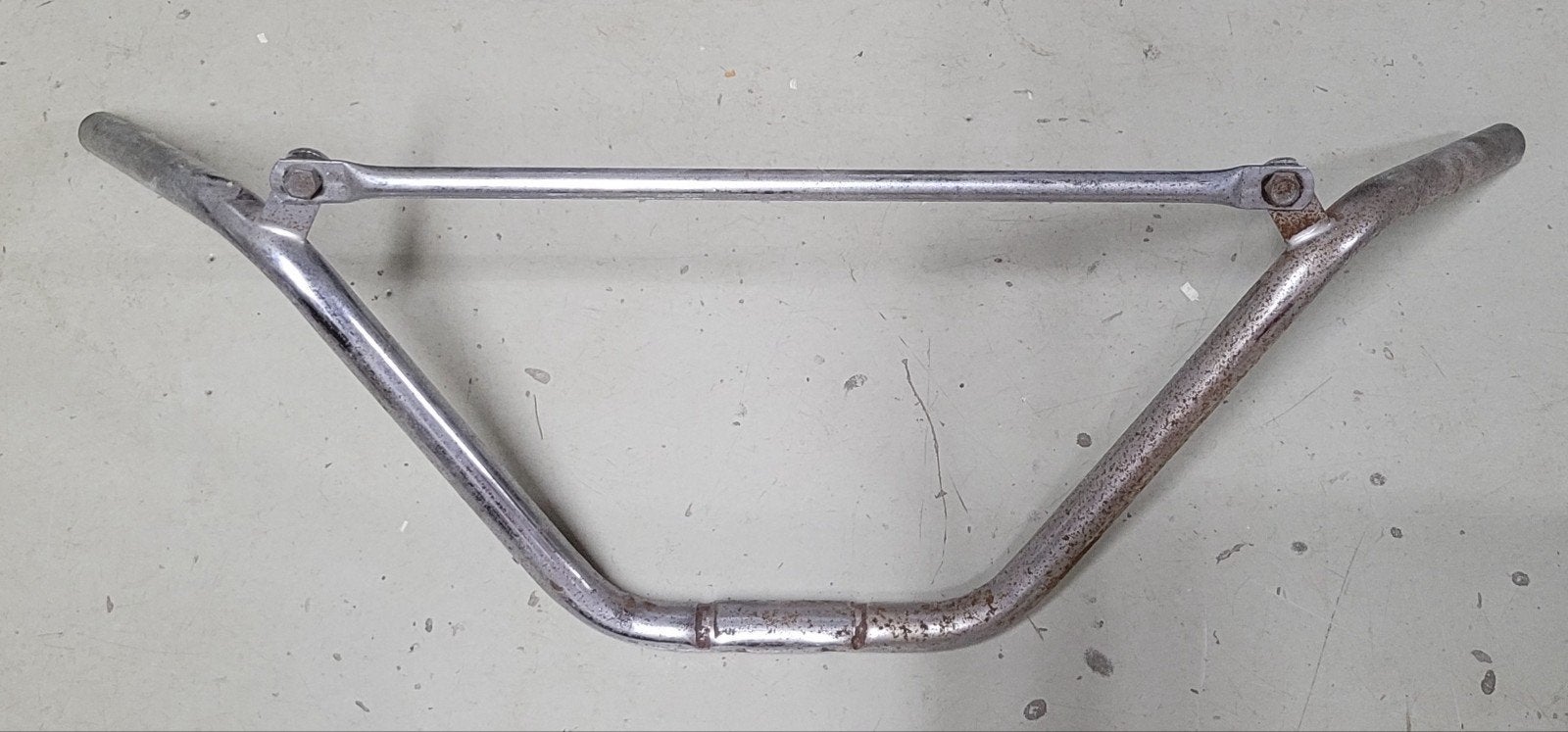 Kreidler Brommerstuur met stang - Gebruikt, Fietsen en Brommers, Fietsonderdelen, Ophalen of Verzenden, Gebruikt, Stuur, Staal