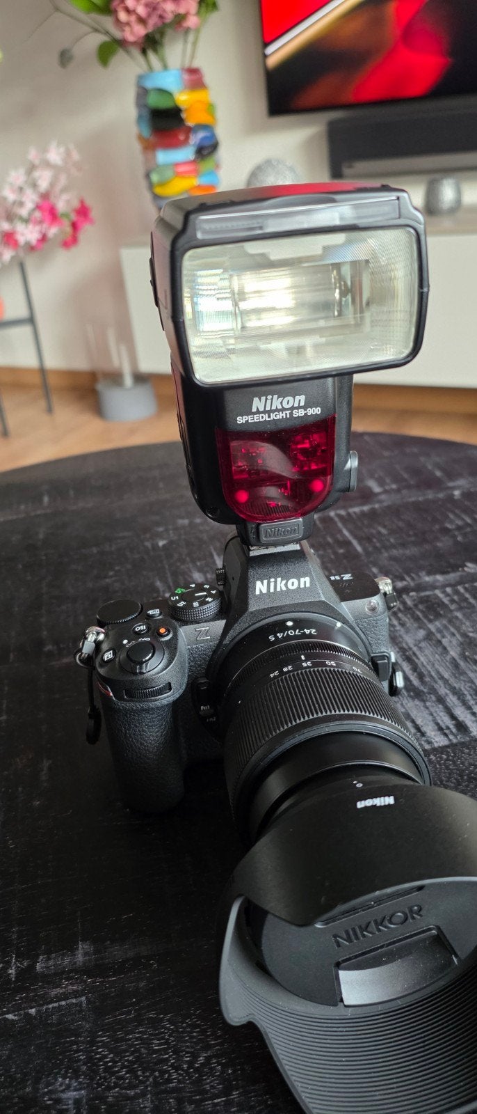 Speedlight SB 900, flitser plus extra slave  trigg/ontvang, Gebruikt, Inclusief accessoires, Externe flitser, Ophalen of Verzenden