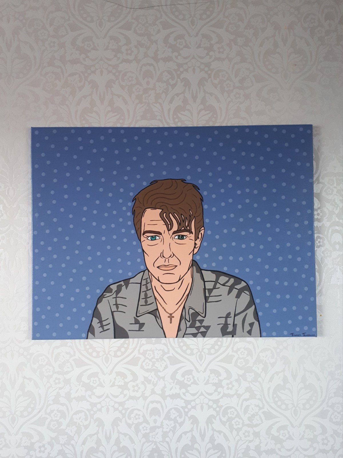 David Bowie pop art schilderij, Antiek en Kunst, Ophalen of Verzenden