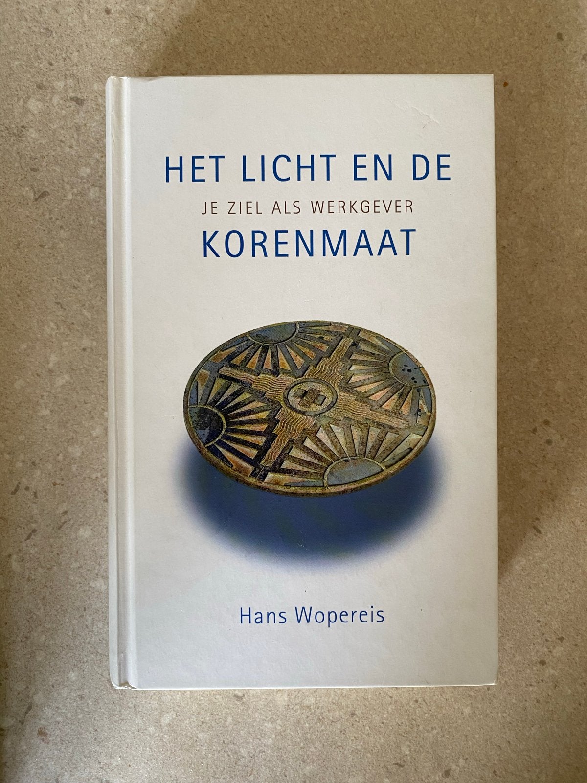 Het licht en de korenmaat - Hans Wopereis, Ophalen of Verzenden, Zo goed als nieuw, Spiritualiteit algemeen, Achtergrond en Informatie