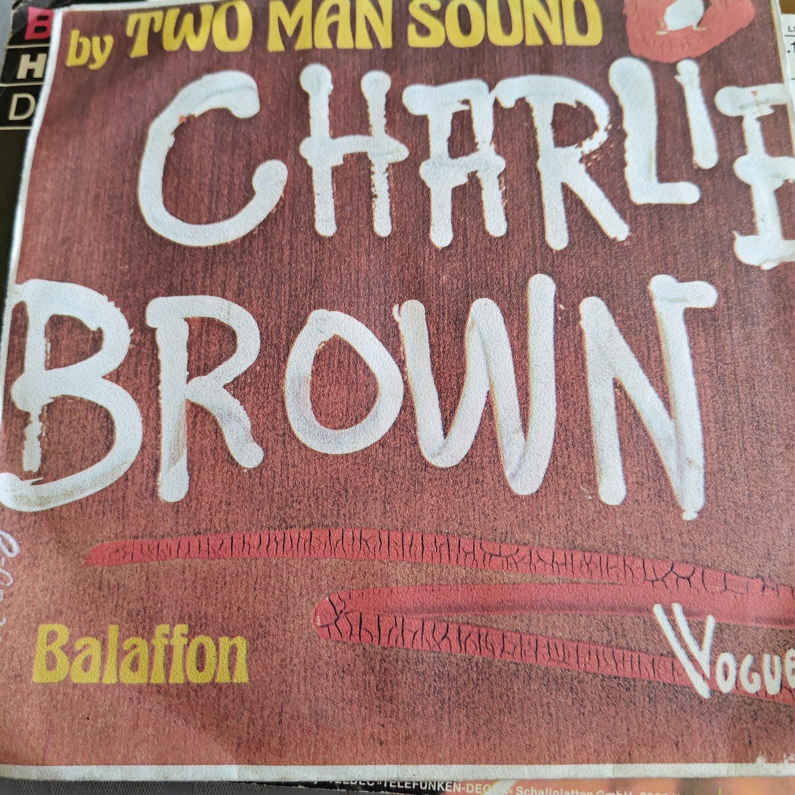 Two Man Sound - Charlie Brown (Vinyl Single), Ophalen of Verzenden, Gebruikt, 7 inch, EP