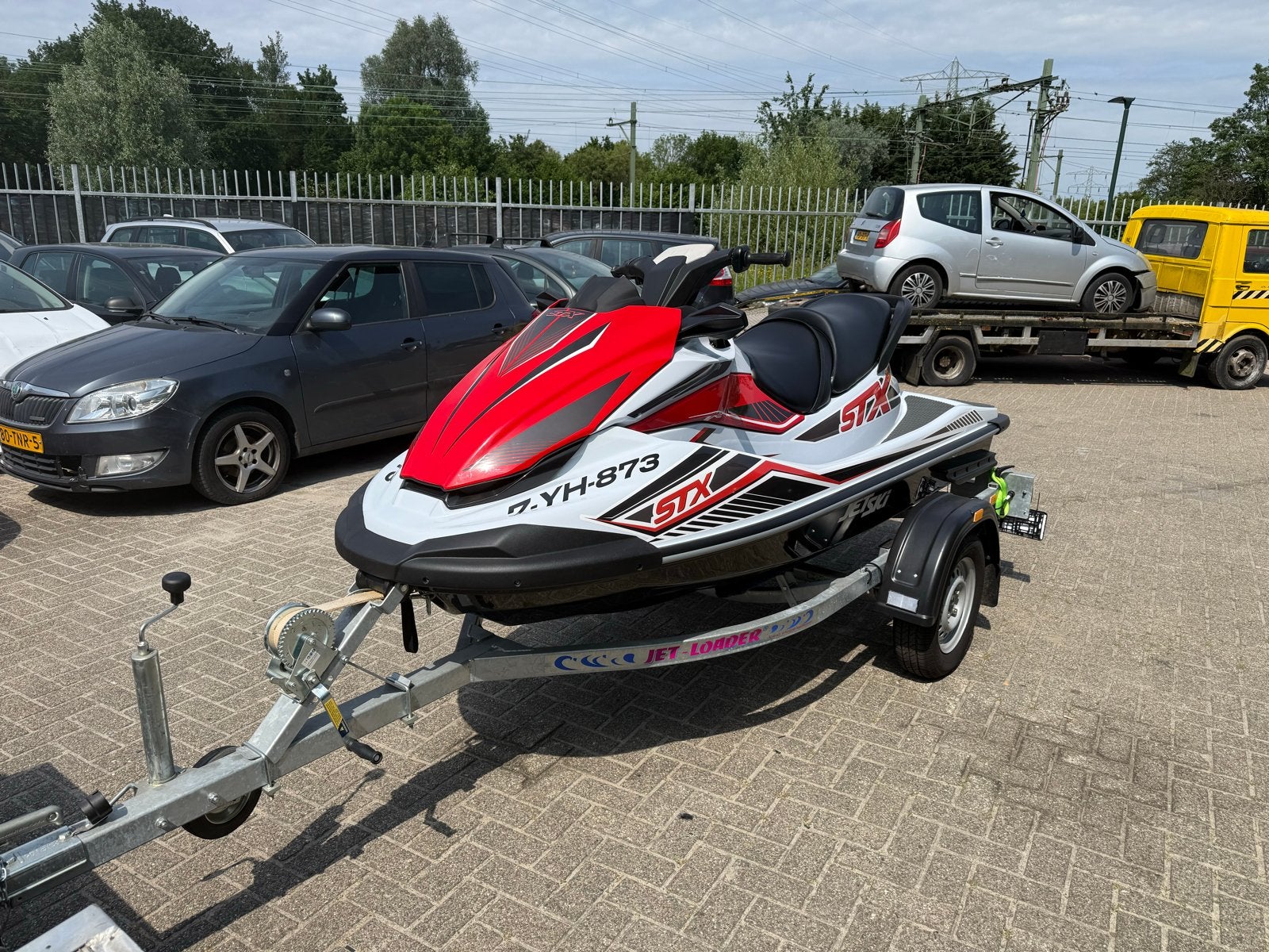 Kawasaki STX 160  Jetski 2021 met trailer nieuwstaat, Watersport en Boten, Jetski's en Waterscooters, Ophalen, Zo goed als nieuw