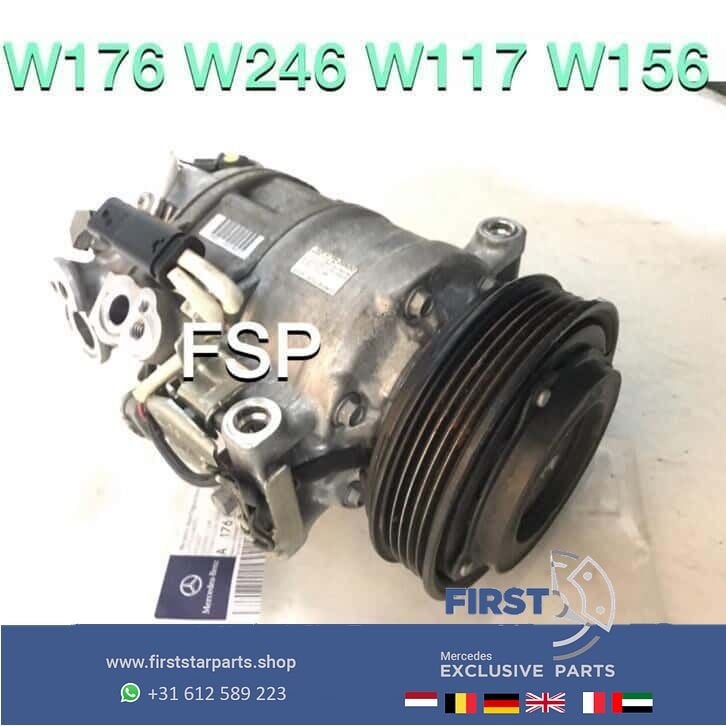 W176 A W246 B W117 CLA W156 GLA Klasse Aircopomp origineel, Gebruikt, -, Ophalen of Verzenden, -