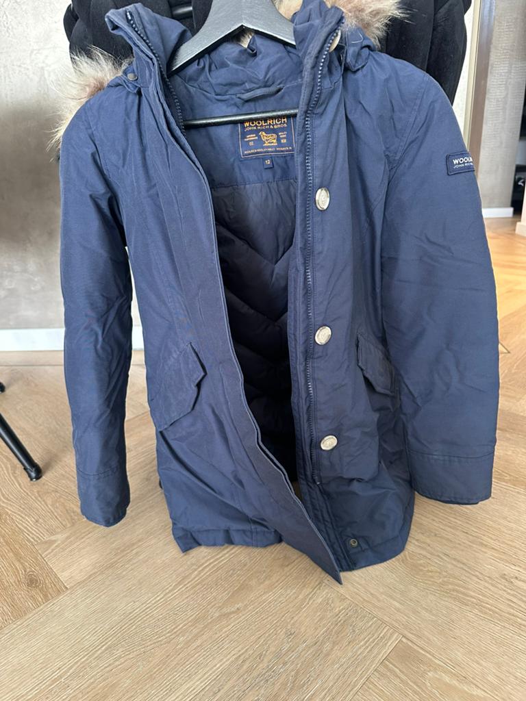 Woolrich jas, Ophalen of Verzenden, Zo goed als nieuw, Zwart