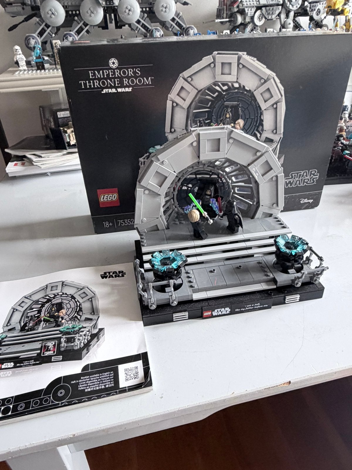 75352 Emperor’s Throne Room Diorama, Ophalen of Verzenden, Zo goed als nieuw, Overige typen