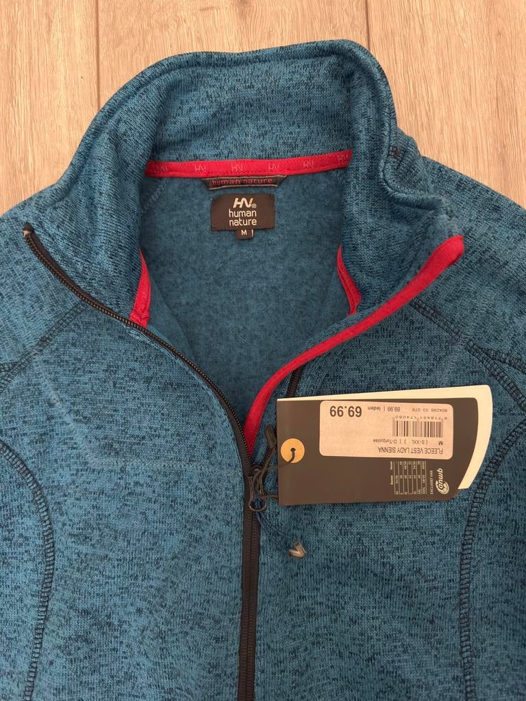 Dames vest lang Human Nature, Kleding | Dames, Truien en Vesten, Ophalen of Verzenden, Nieuw, Maat 38/40 (M), Blauw