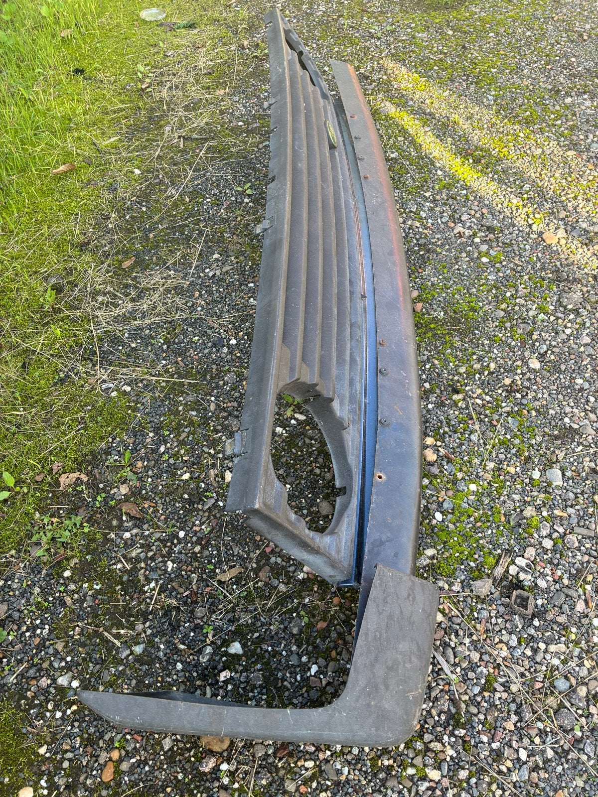Gril en bumper voor Range Rover Classic - Redelijke staat, Ophalen, Voor, Bumper, Gebruikt