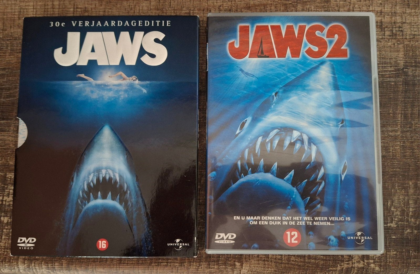 Jaws De Complete Collectie, Vanaf 16 jaar, Ophalen of Verzenden, Gebruikt, Actiethriller