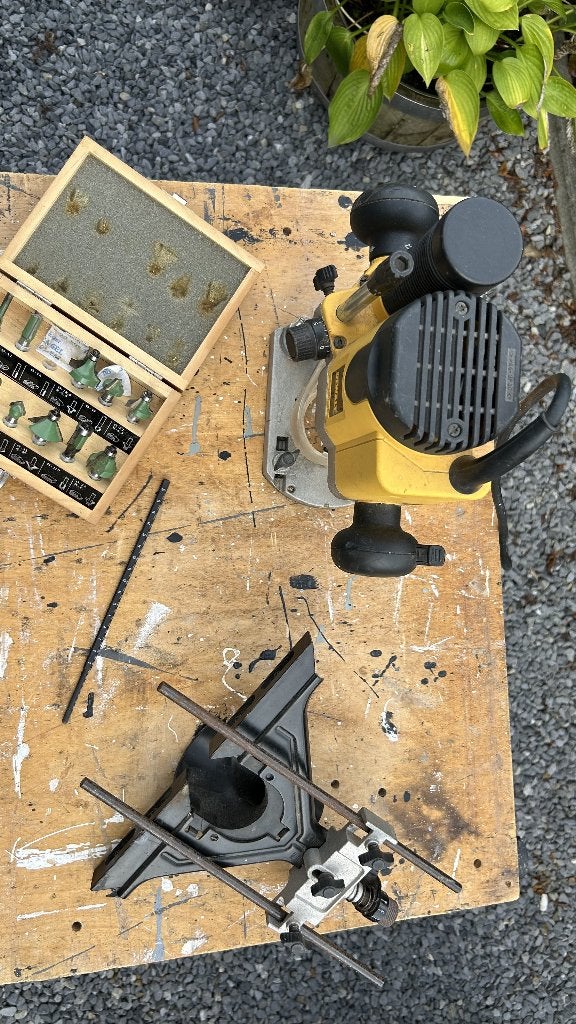 DeWalt DW620 bovenfrees, Ophalen, Gebruikt, DeWalt, Bovenfrees