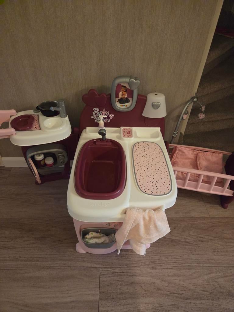 Smoby babycare, Ophalen, Zo goed als nieuw, Babypop