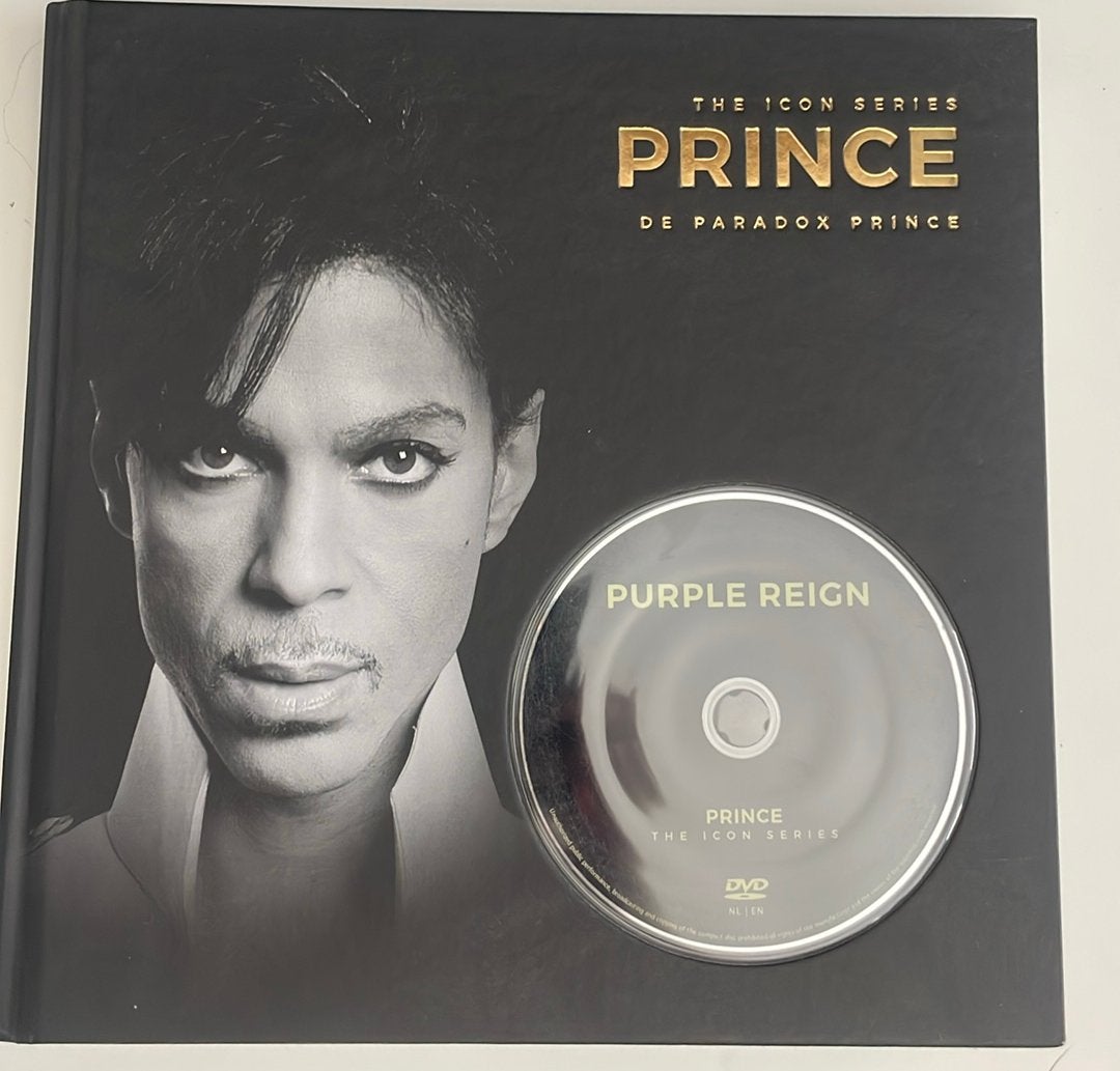 Prince: De Paradox Prince - The Icon Series DVD + Boek, Alle leeftijden, Boxset, Ophalen of Verzenden, Zo goed als nieuw