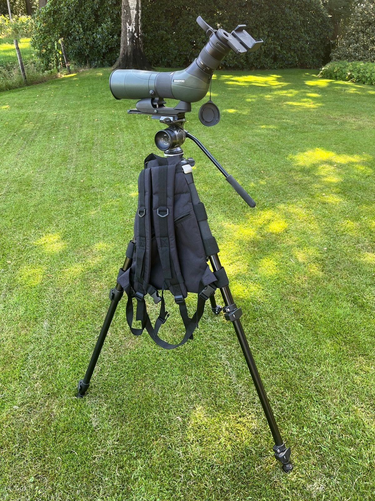 Swarovski ATS 65 HD Telescoop met statief en telebackpack., Audio, Tv en Foto, Optische apparatuur | Telescopen, Ophalen, Lenzentelescoop (refractor)