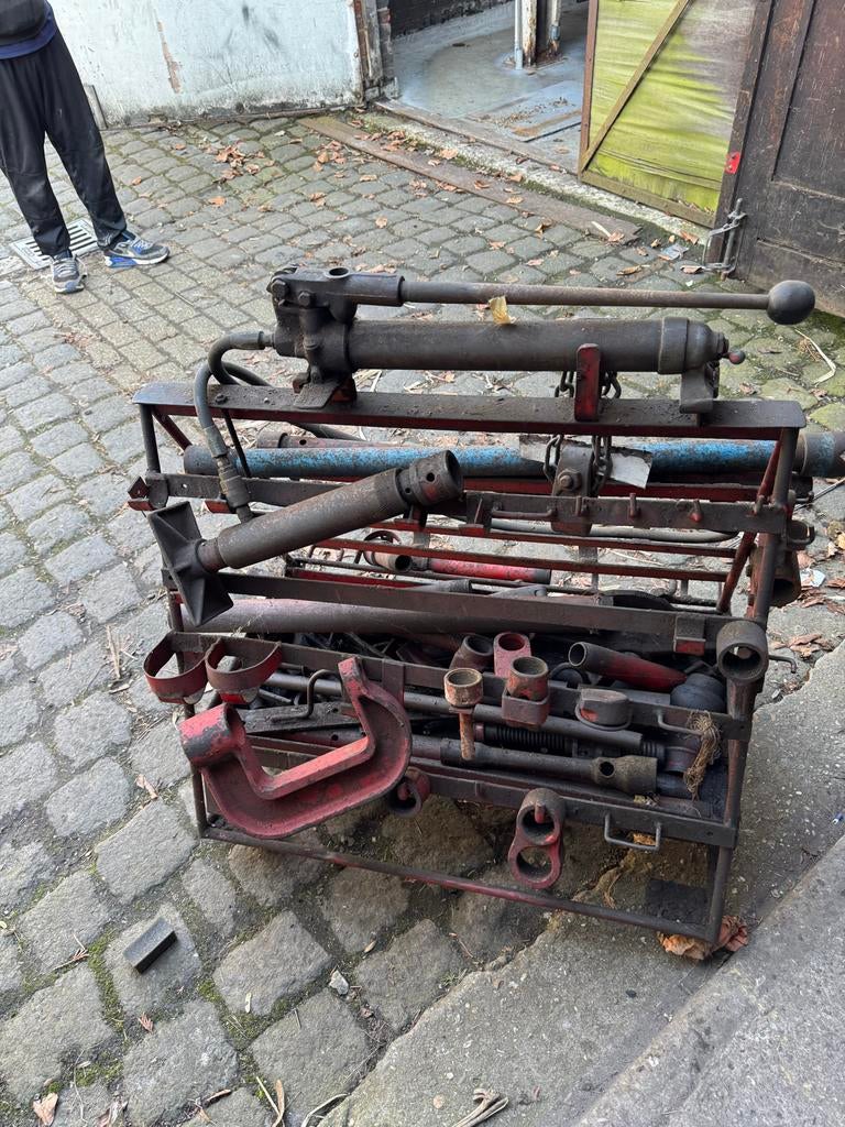 Auto pers set - Hydraulische pers voor diverse toepassingen, Auto diversen, Autogereedschap, Gebruikt, Ophalen