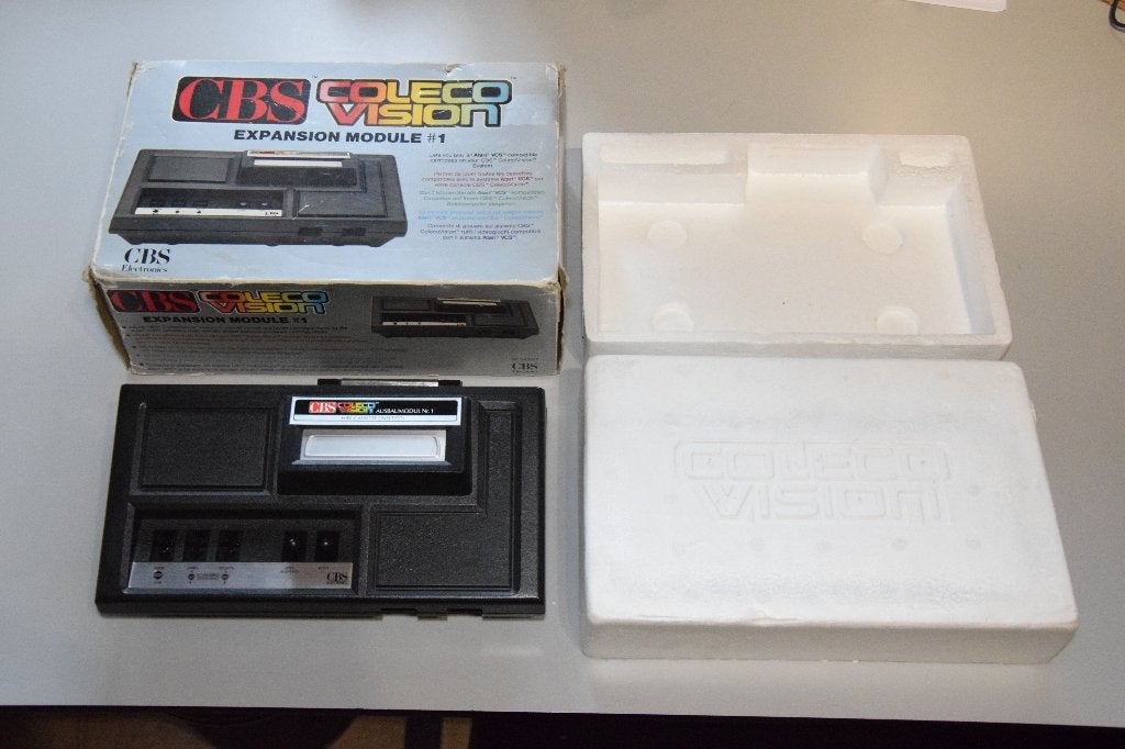 CBS Colecovision : Expansion Module 1 (Atari 2600 Module), Spelcomputers en Games, Ophalen of Verzenden, Overige merken, Gebruikt