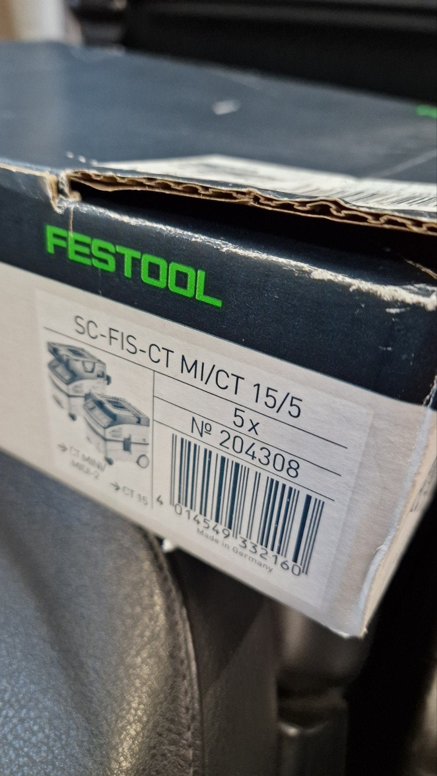 Festool stofzuigerzakken SC-FIS-CT 15/5 (5 stuks)